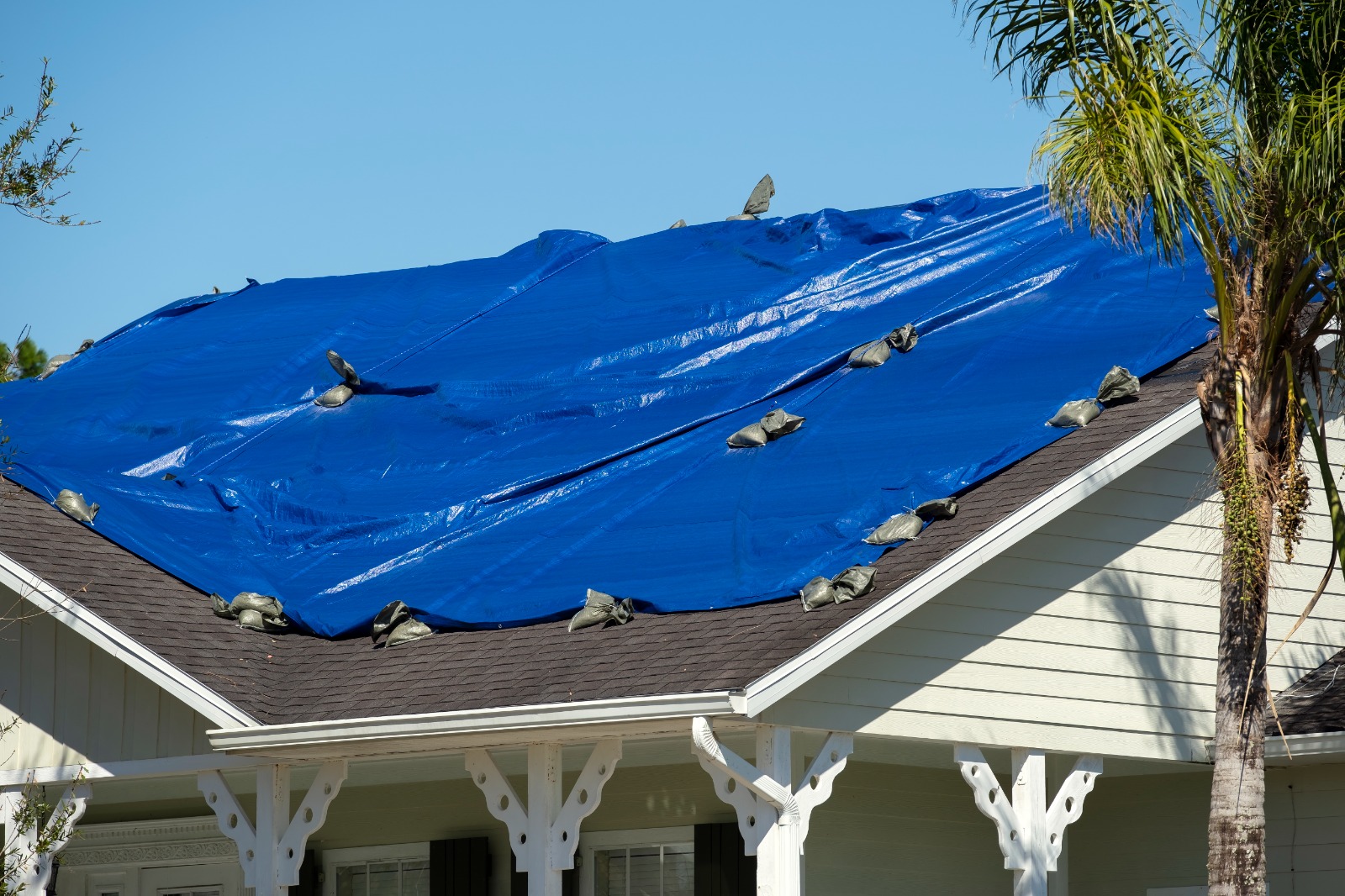 Blue Roof Tarping